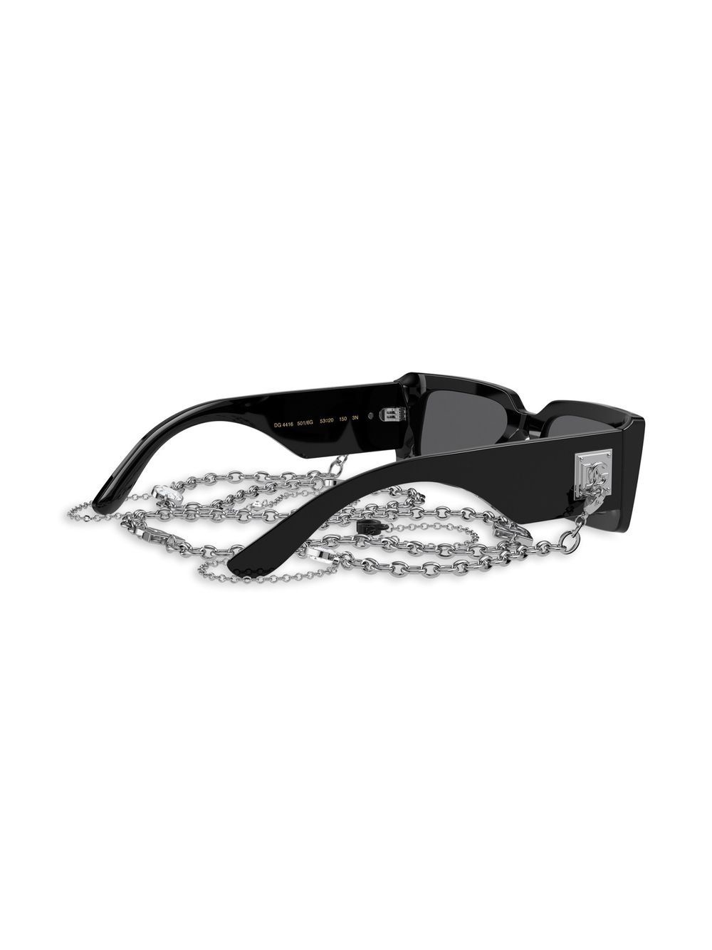 Zebra rectangle-frame sunglasses - 4