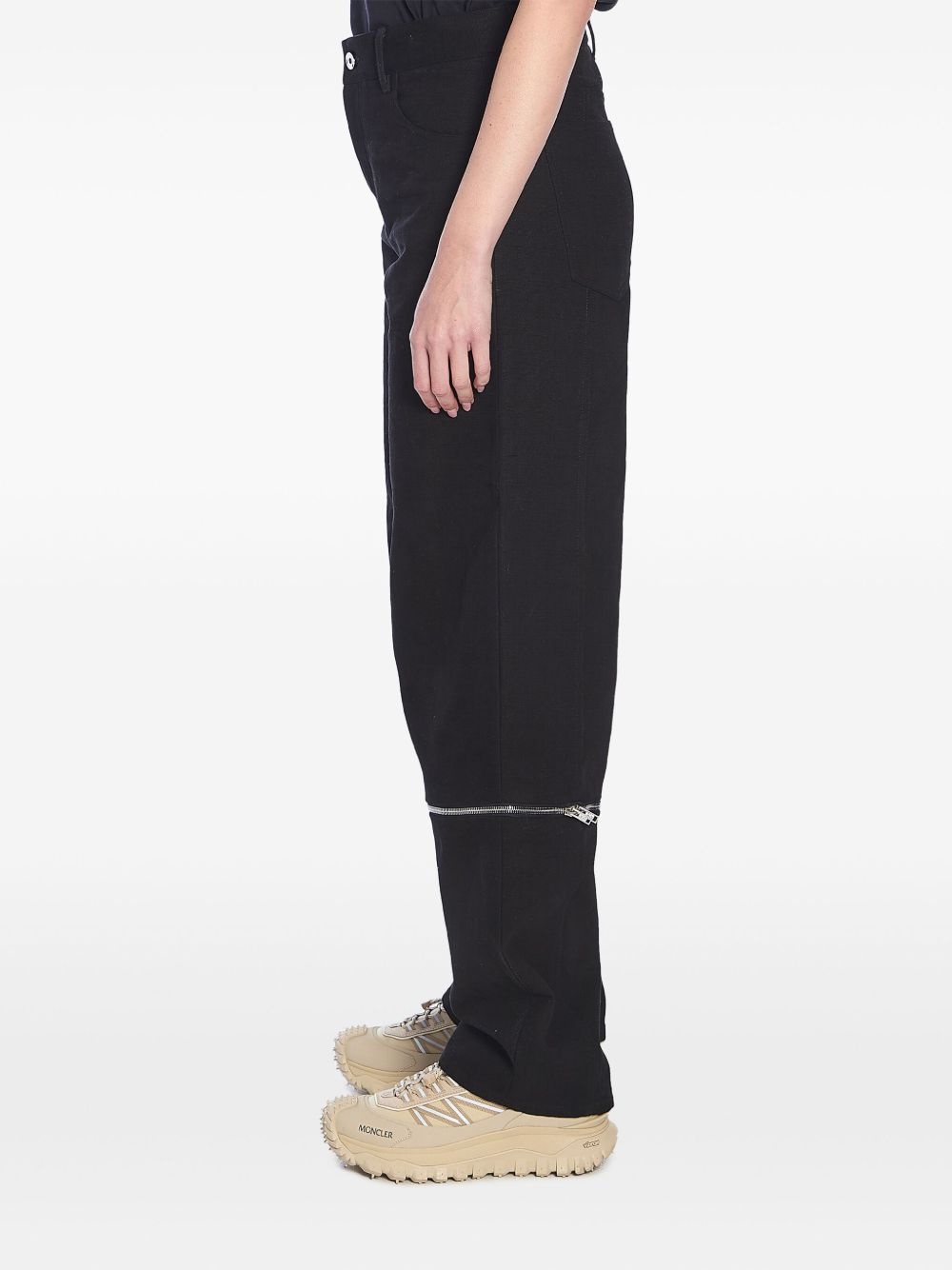 cotton baggy pants - 3