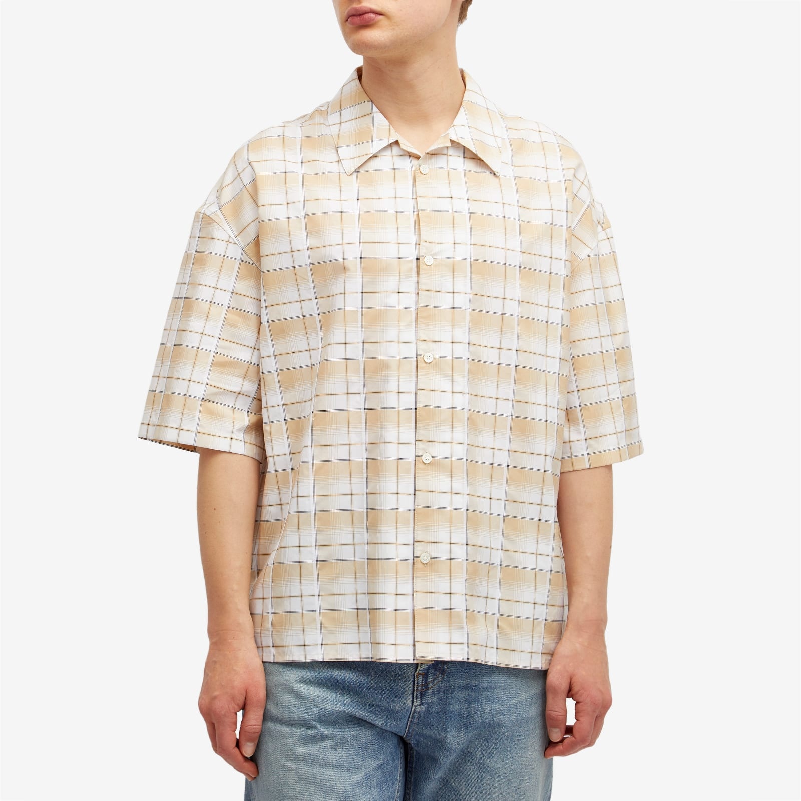Loewe ロエベ / Check Short Sleeve Shirt Loewe Loewe Check Short Sleeve Shirt | endclothing | REVERSIBLE
