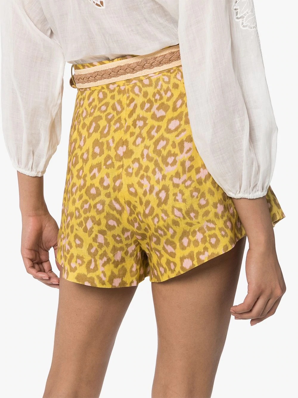 Carnaby leopard-print shorts - 3