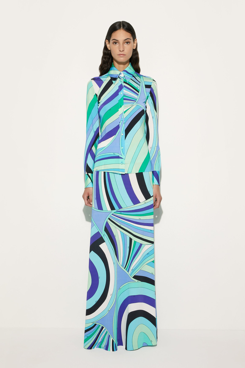 PUCCI IRIDE PRINT LONG SLEEVE SHIRT outlook