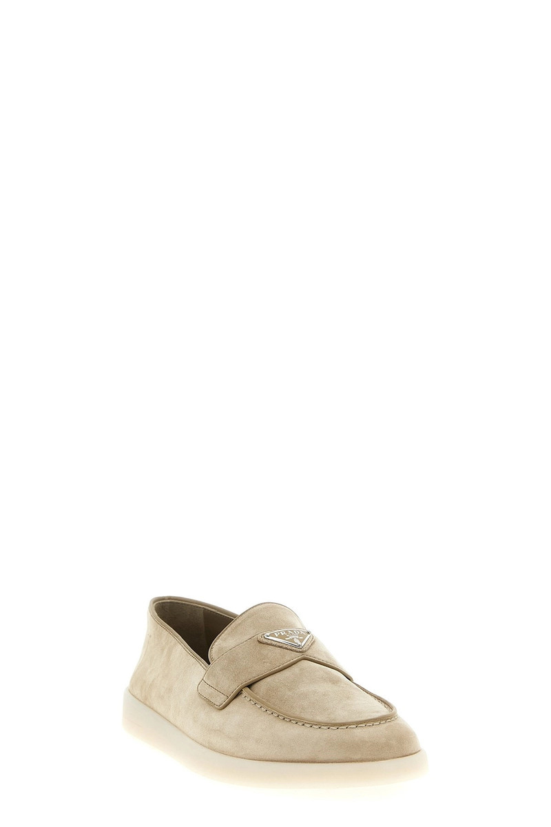 Prada Suede loafers outlook