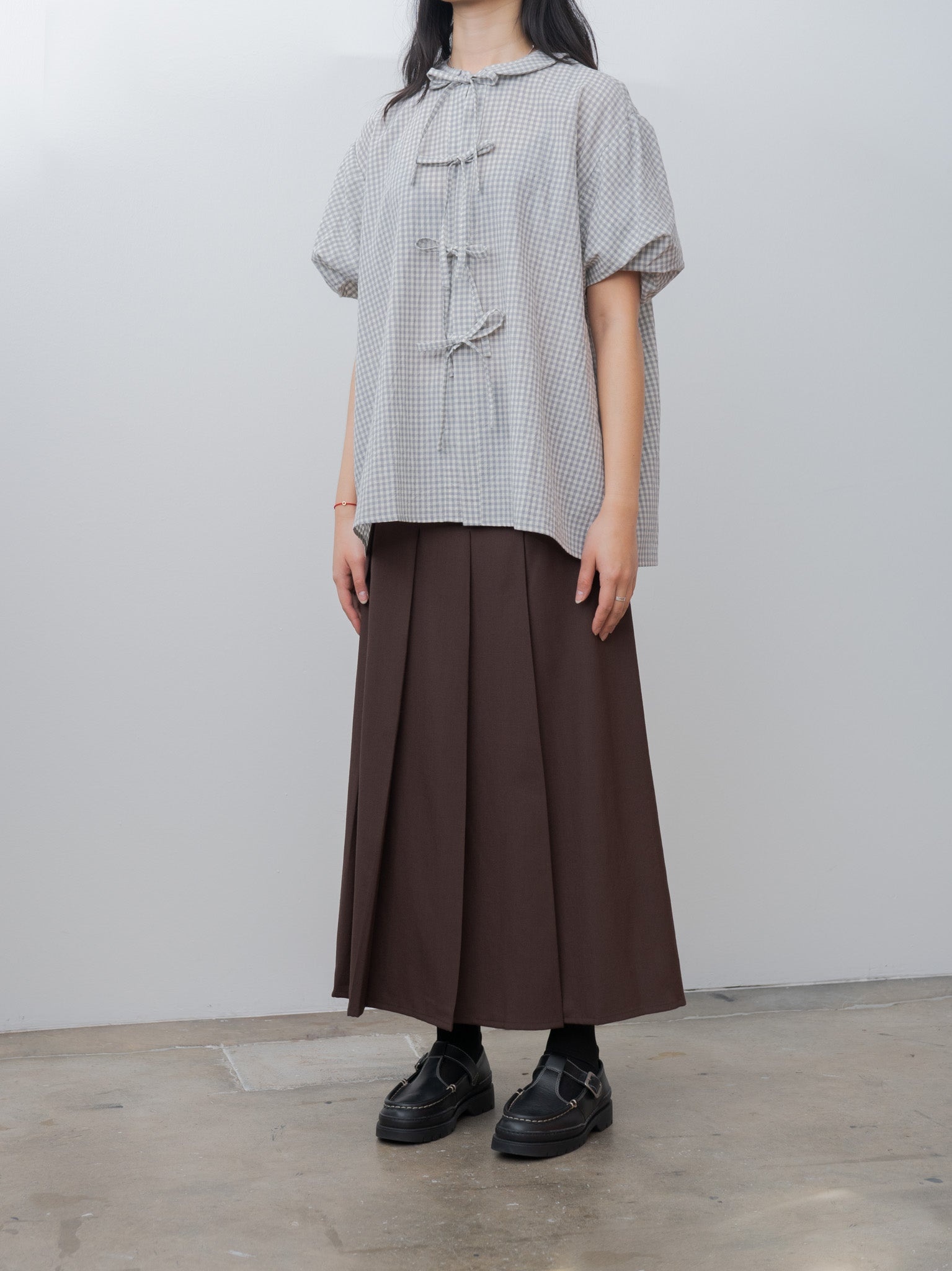 FUSE Pleated Skirt - Conker - 3