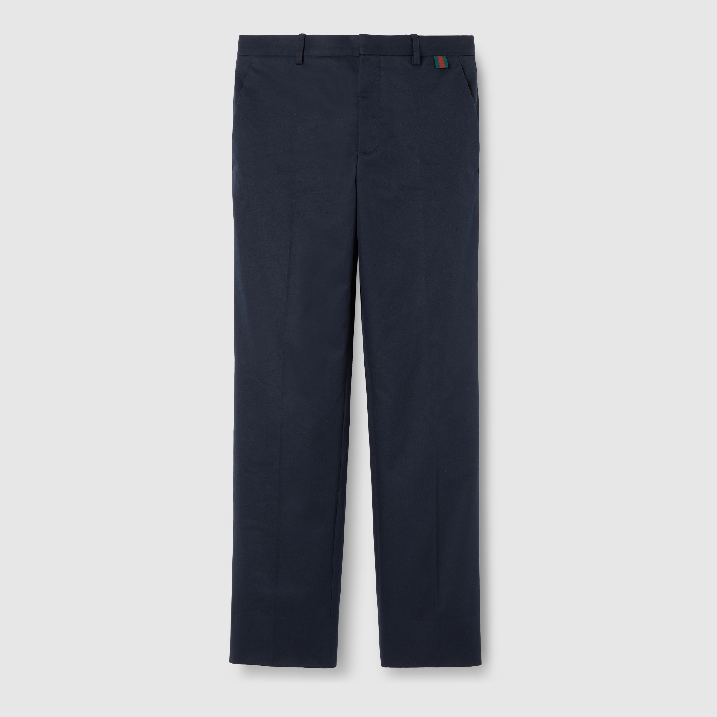 Double cotton twill pant with Web - 1