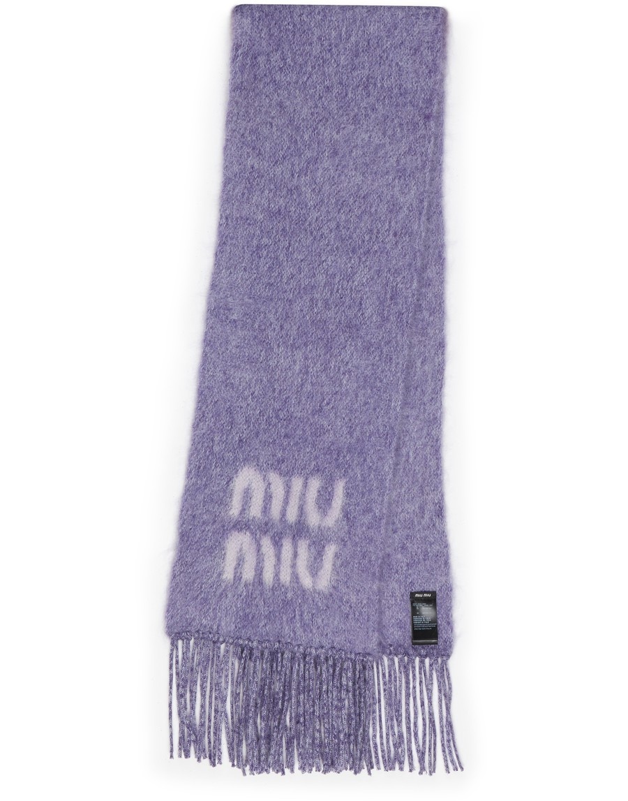 Wool and mohair scarf - 2
