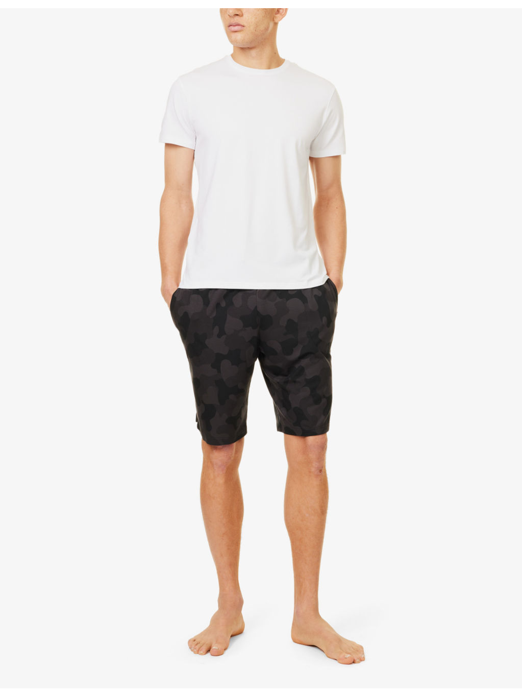 London 11 relaxed-fit stretch-modal shorts - 2