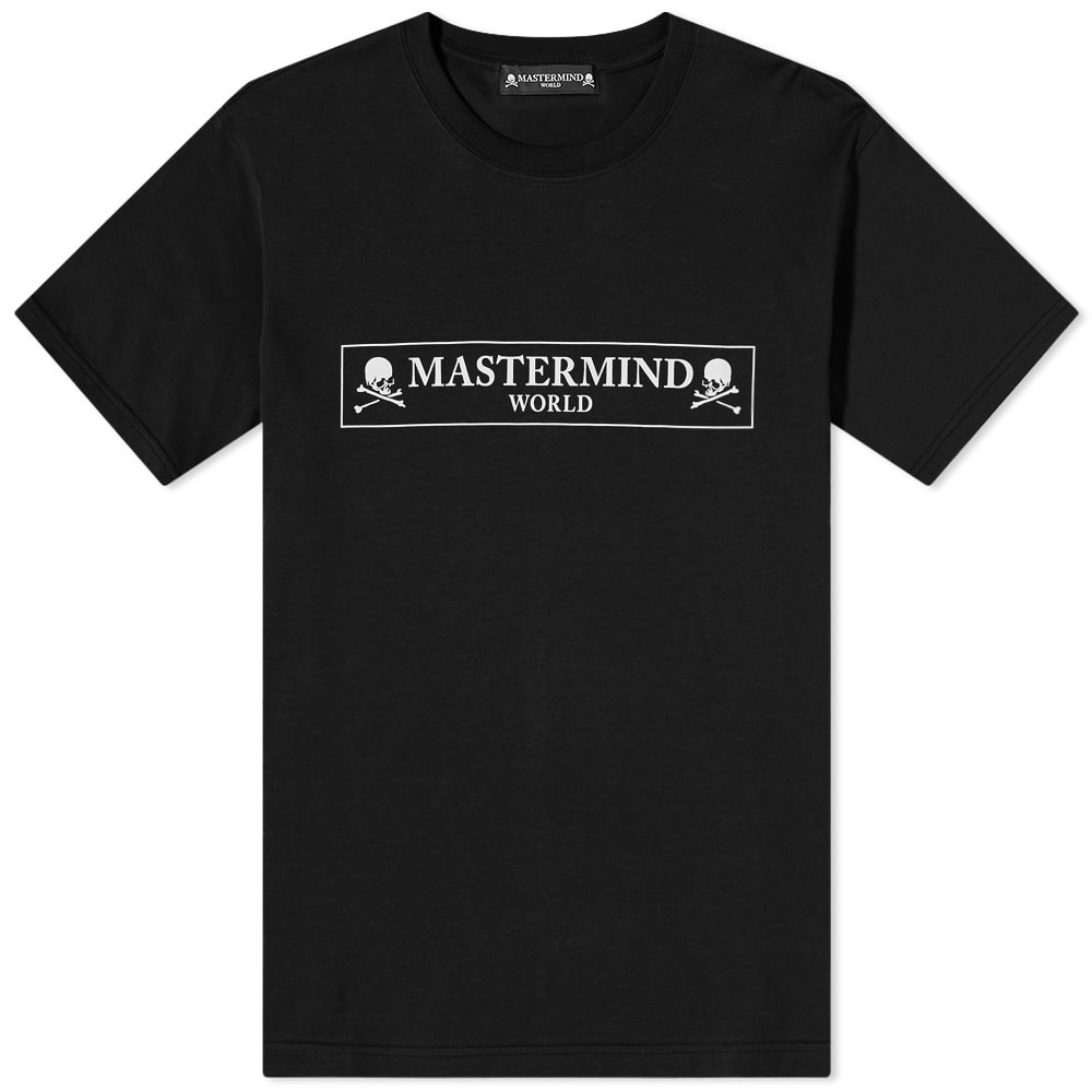 MASTERMIND WORLD Regular Box Logo Tee - 1