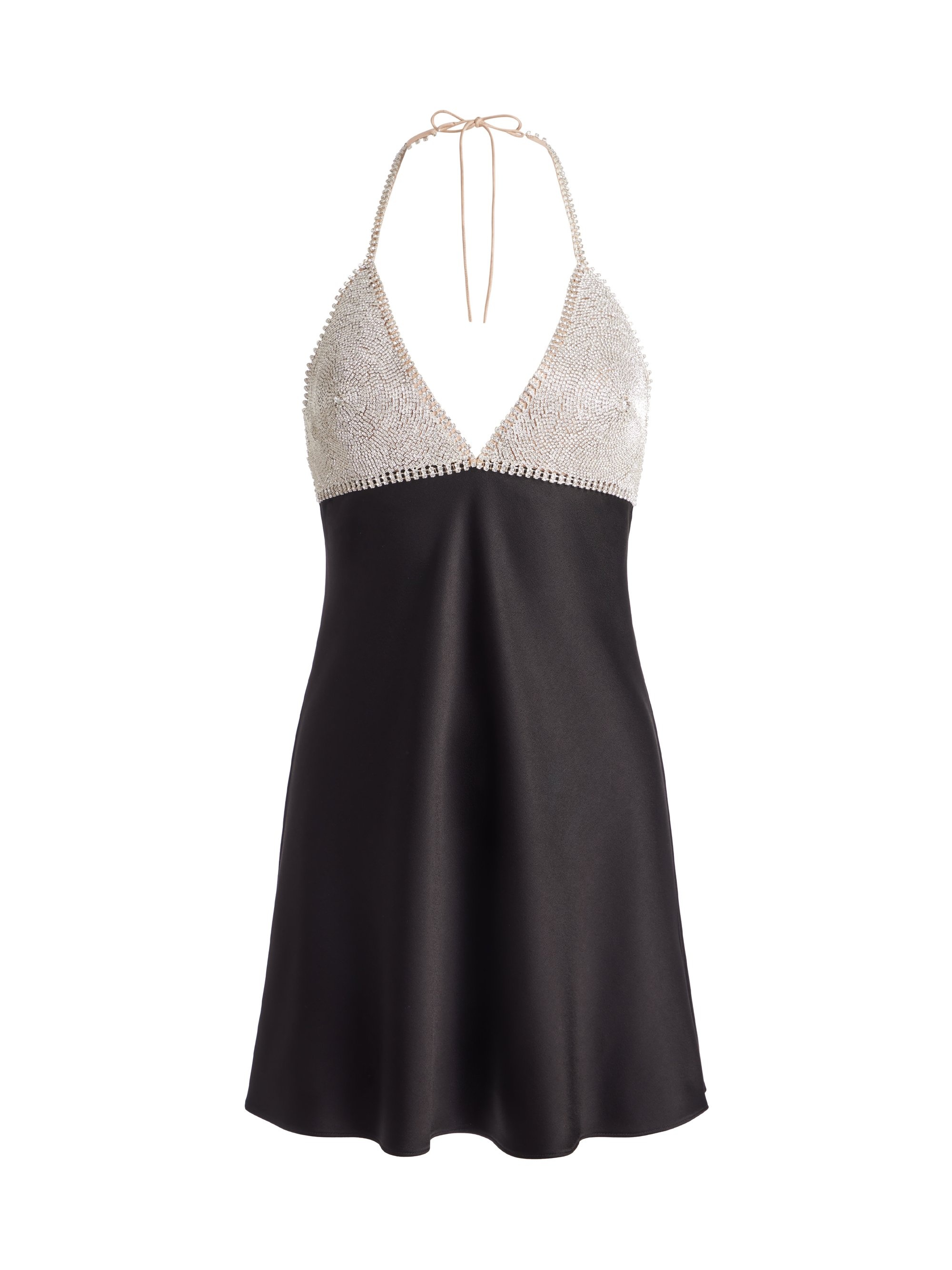 LUELLA EMBELLISHED BIKINI TOP DRESS - 1