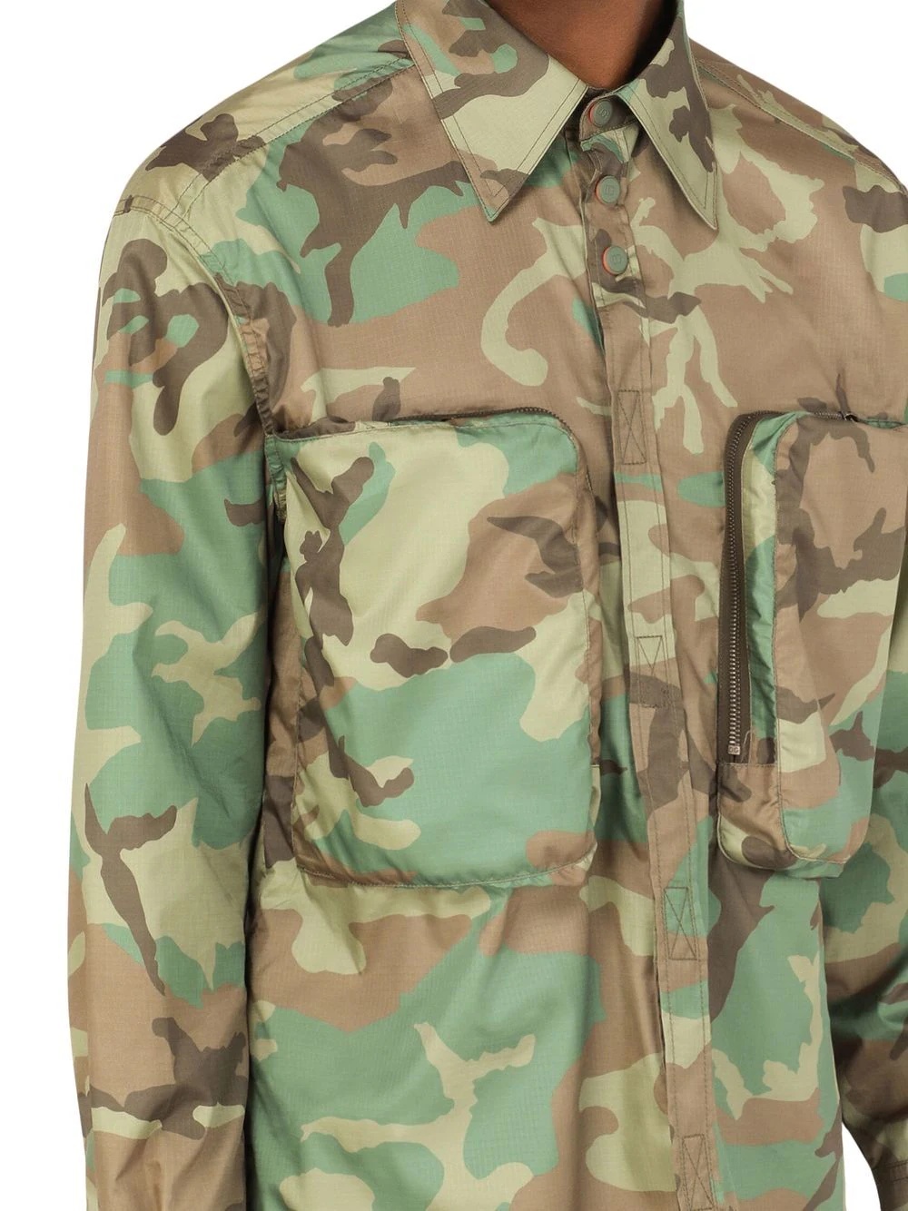 camouflage-print shirt - 5