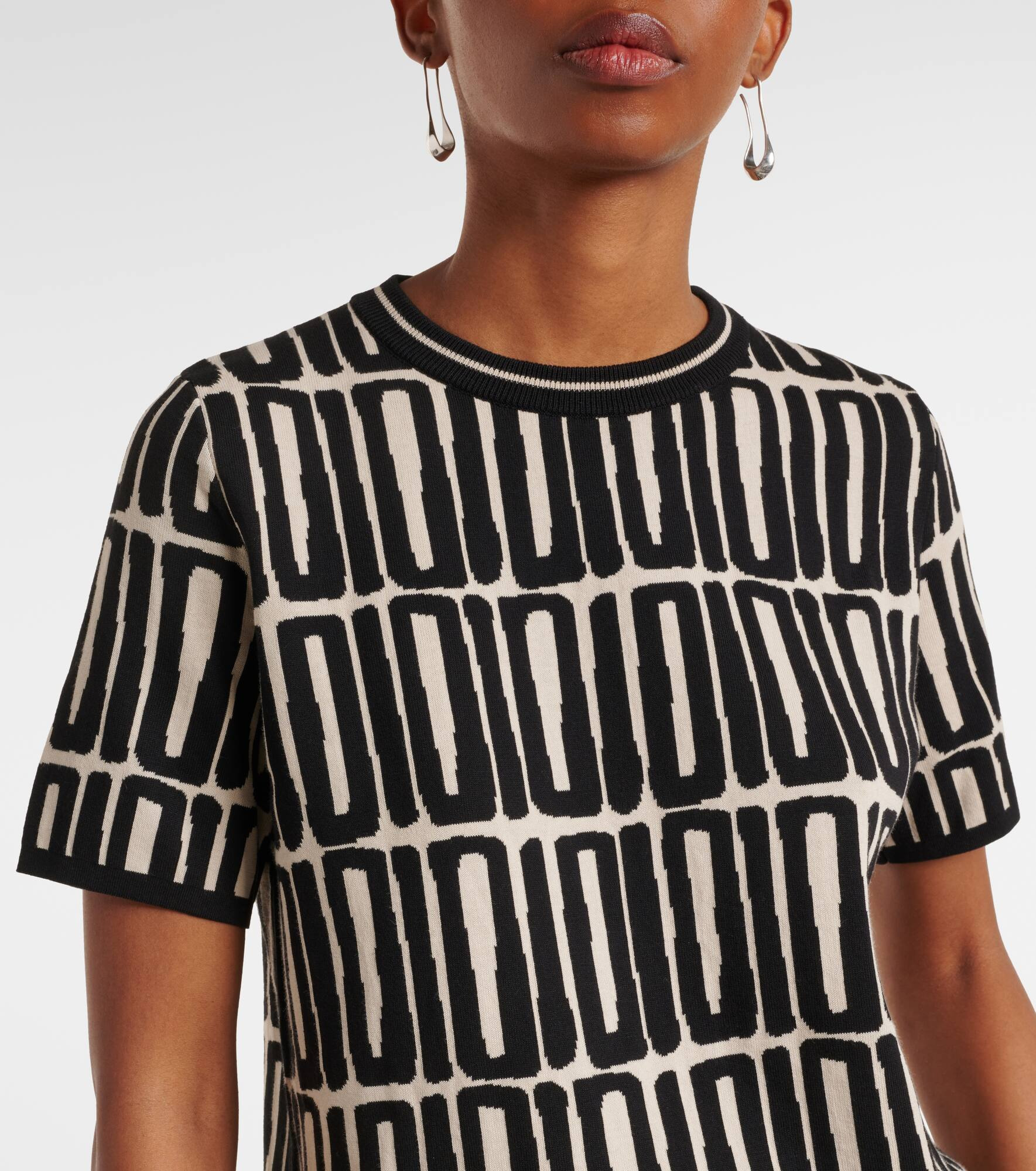 Ramo printed cotton top - 4