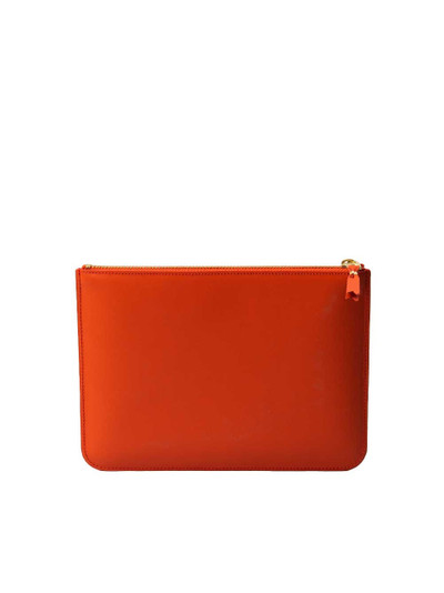 Comme Des Garçons Clutch Bag In Orange Special Edition outlook
