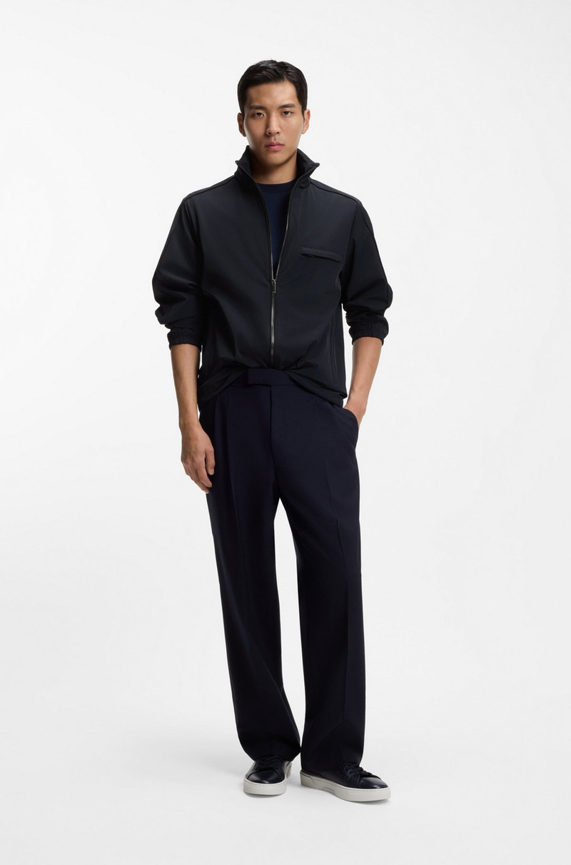 BOSS PACKABLE-HOOD JACKET WITH WATER-REPELLENT FINISH outlook