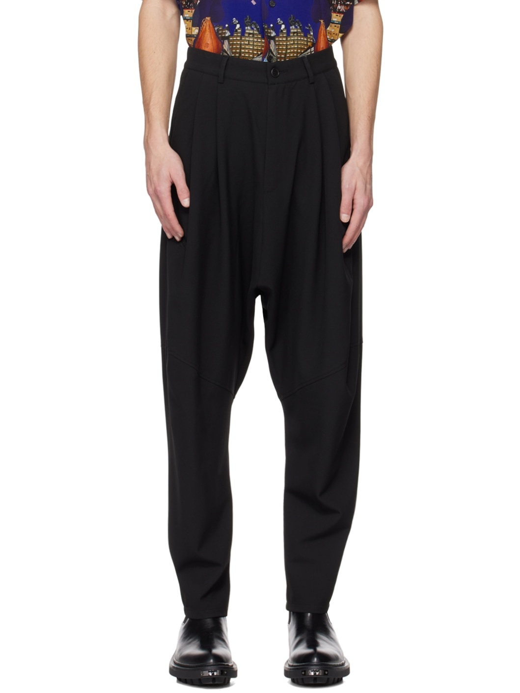 Black Ants Trousers - 1
