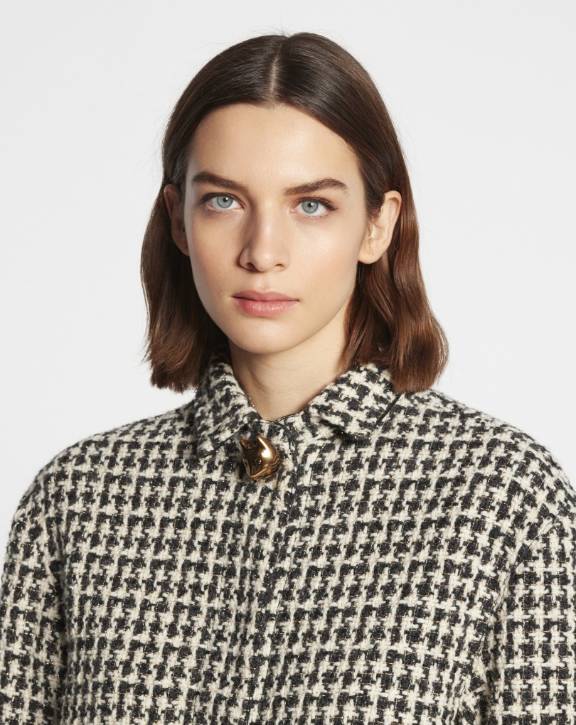 TWEED SHIRT DRESS - 4