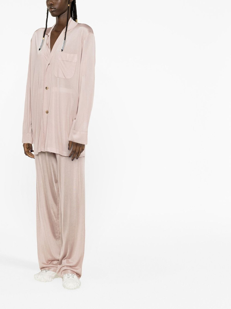 Maison Margiela oversized button-up blouse outlook