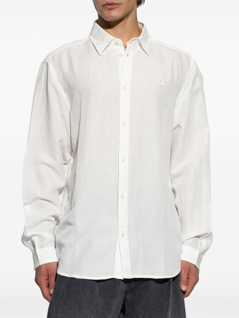 logo-detail long-sleeve shirt 3