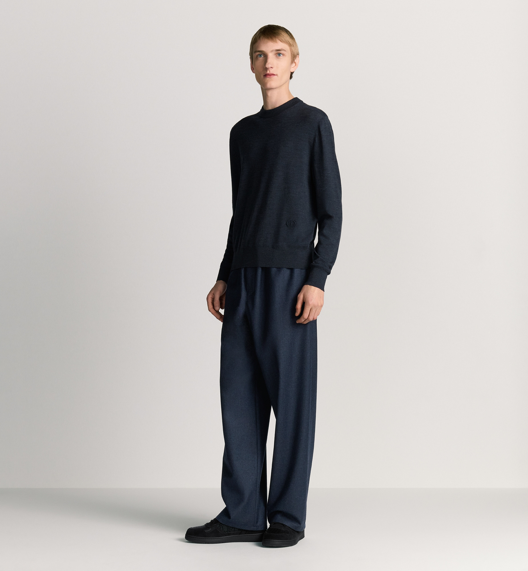 CD Icon Round Neck Sweater - 3