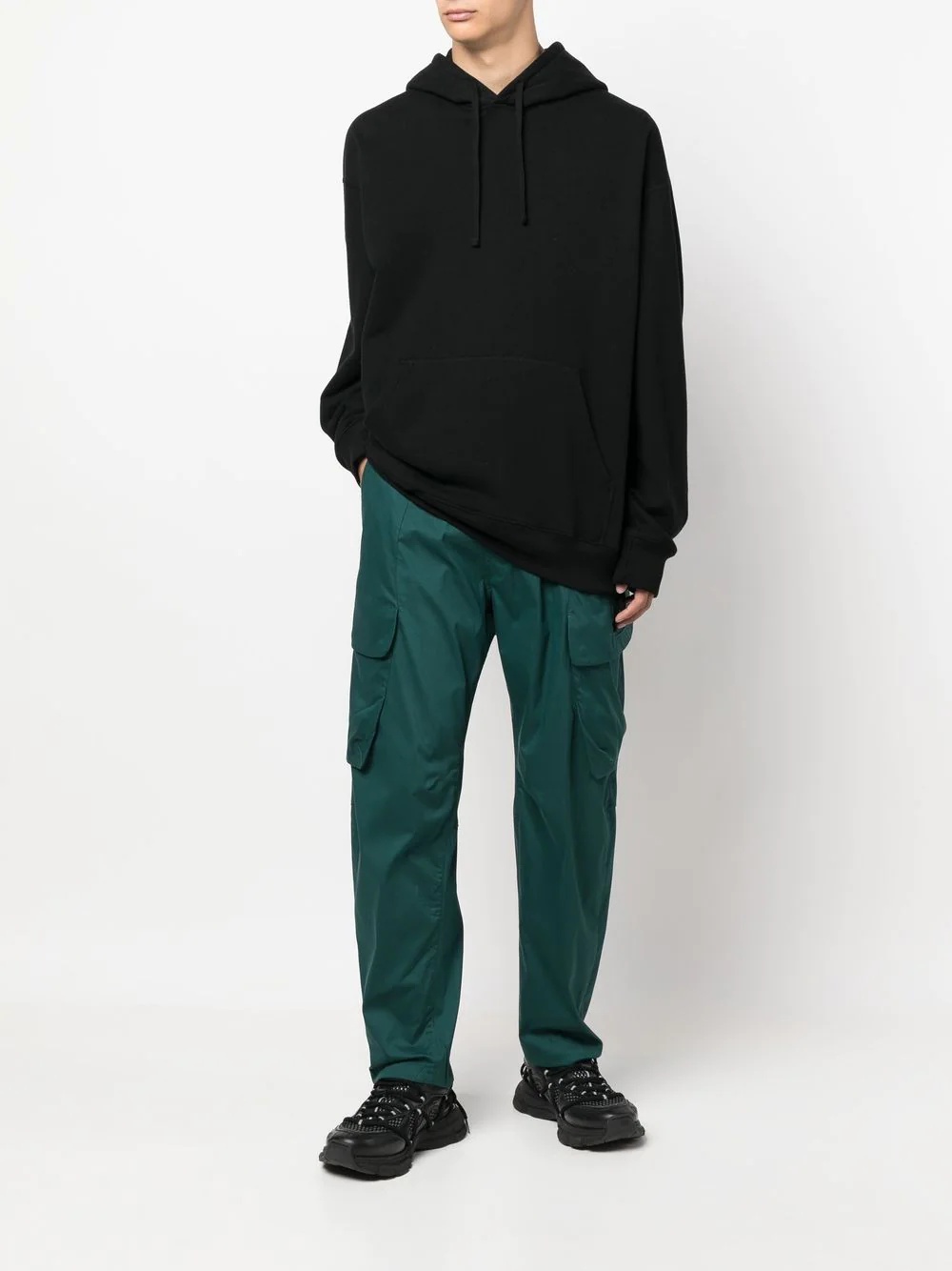 tapered cargo trousers - 2