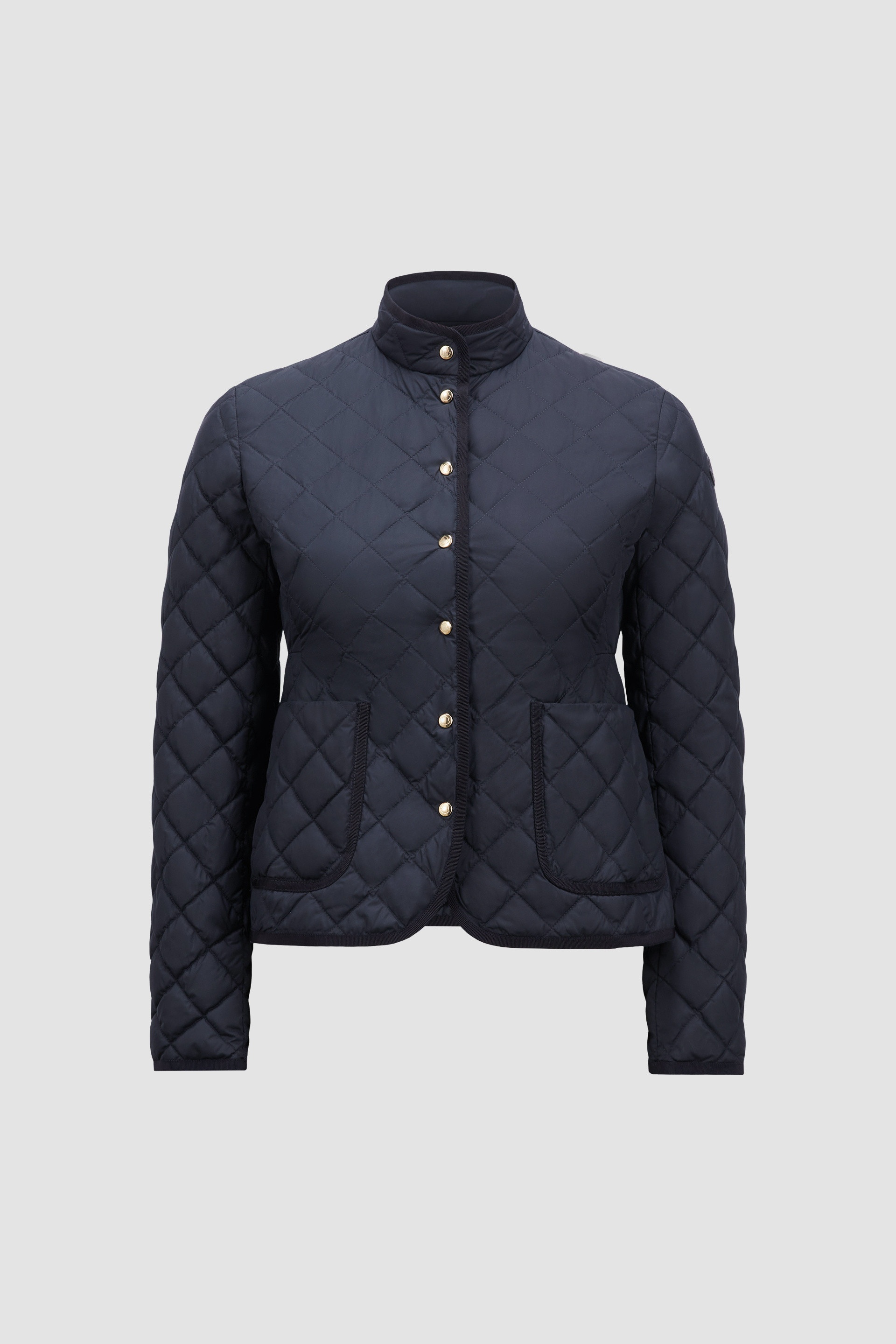 Moncler Epin Fit & Flare Short Down Jacket | REVERSIBLE