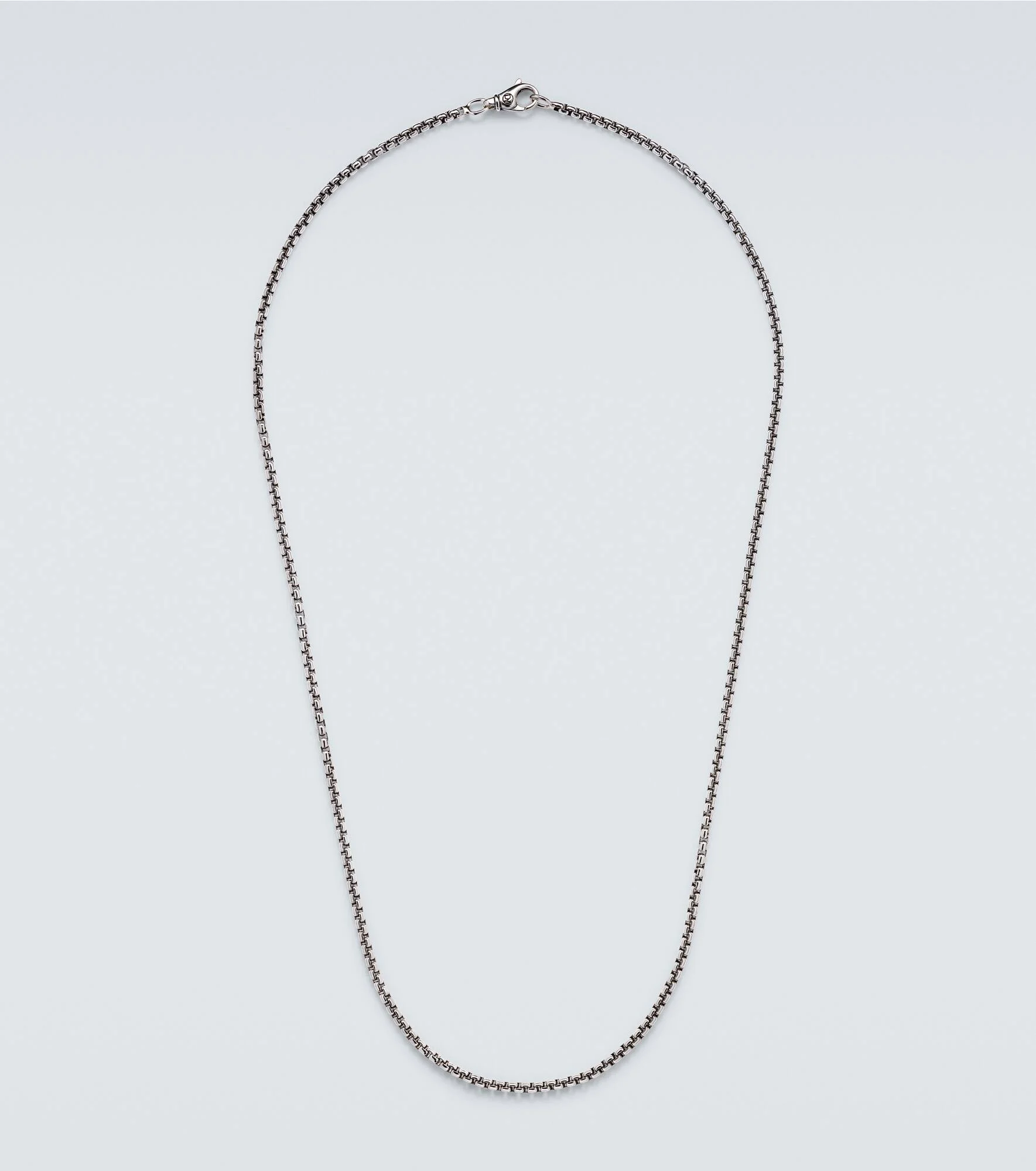 Sterling silver chain necklace - 1