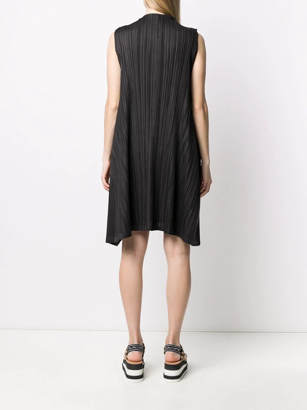 pleated shift dress - 4