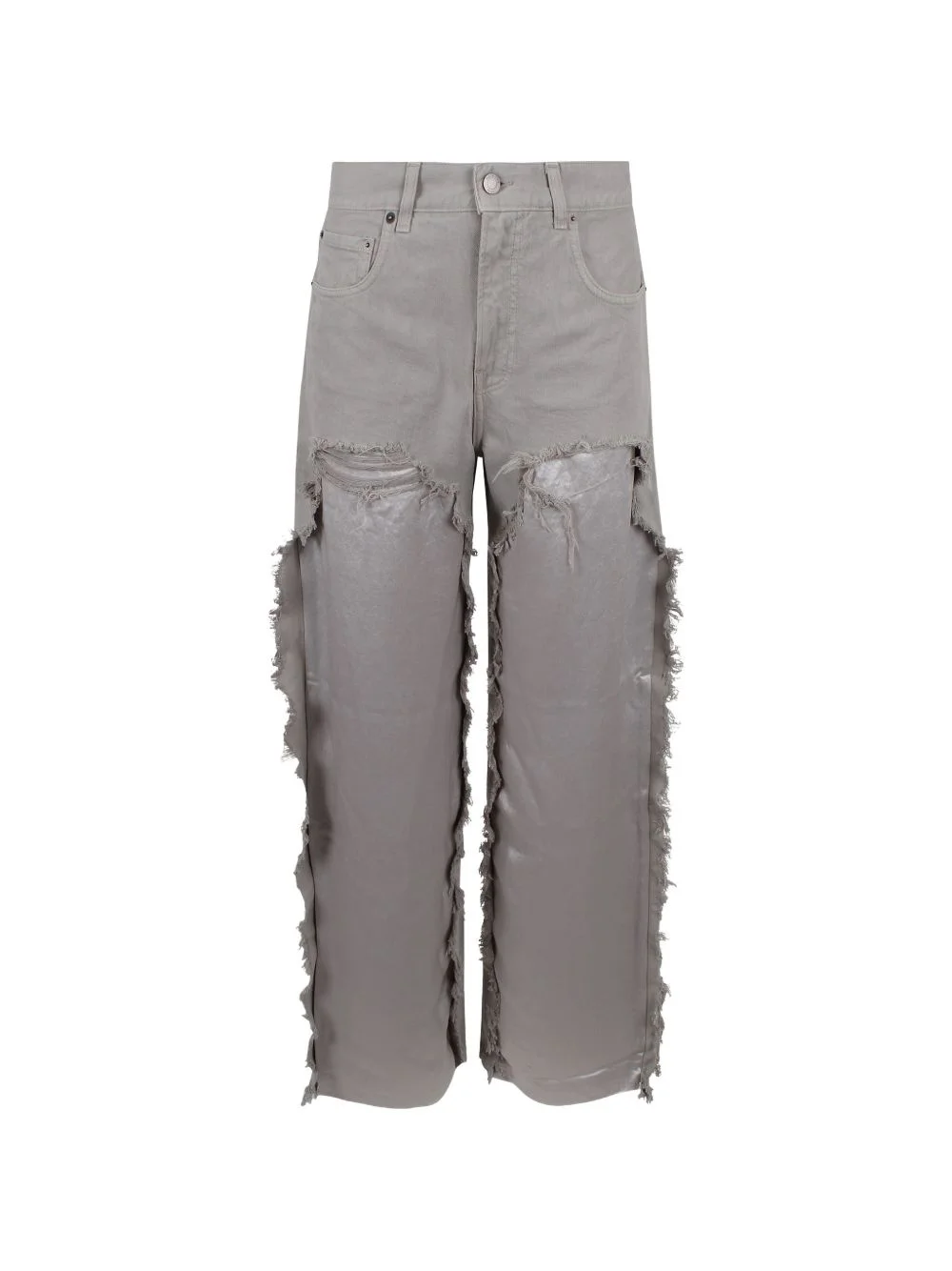 distressed jeans - 1