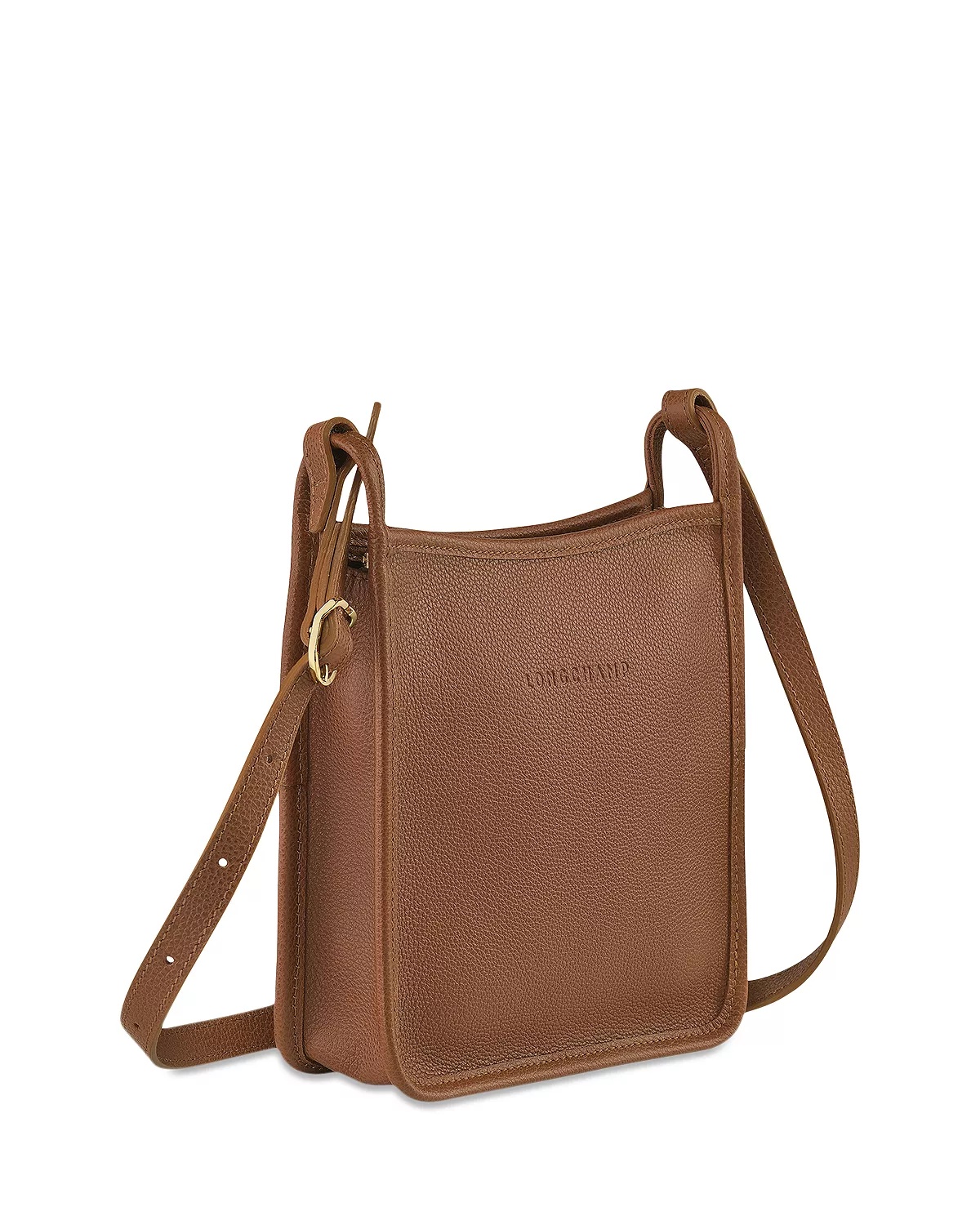 Le Foulonné Small Zip Leather Crossbody - 4
