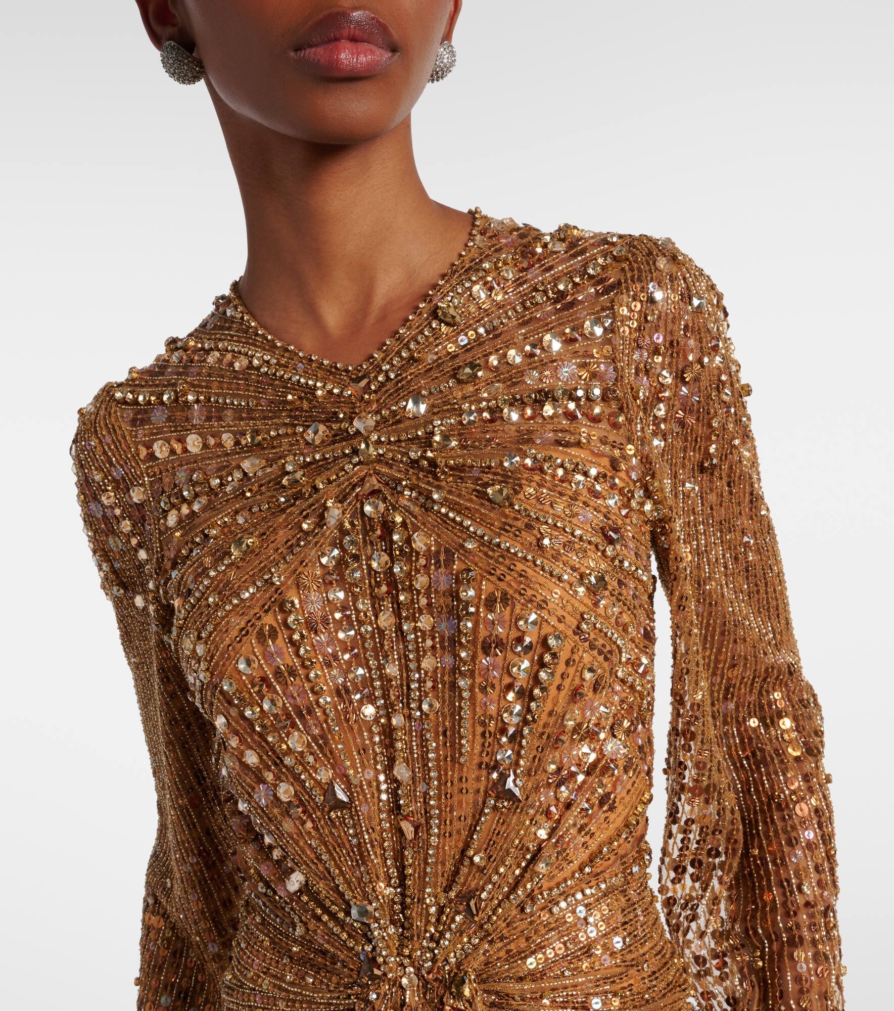 Anja embellished gown - 4