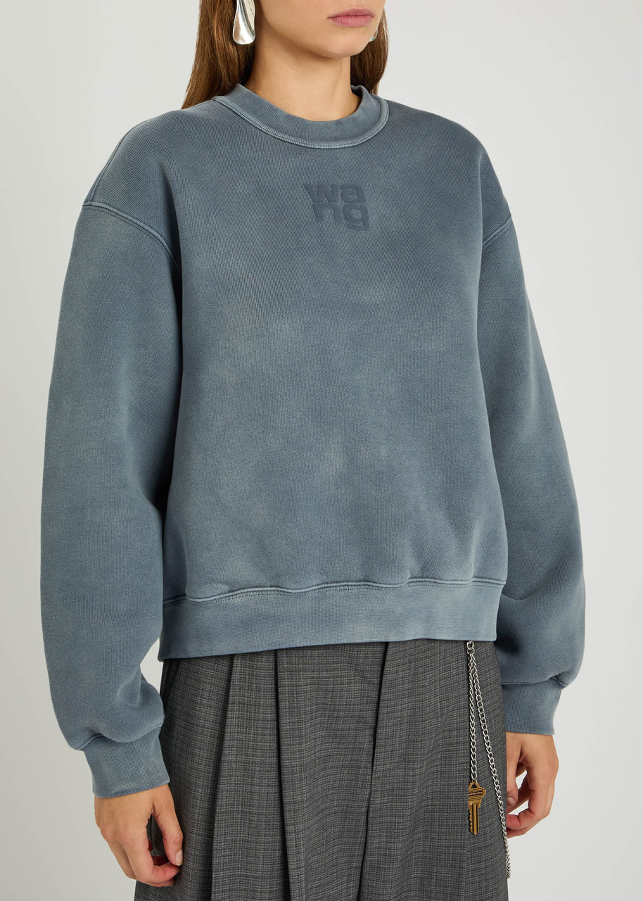 Alexanderwang.t Logo Cotton-blend Sweatshirt - 2