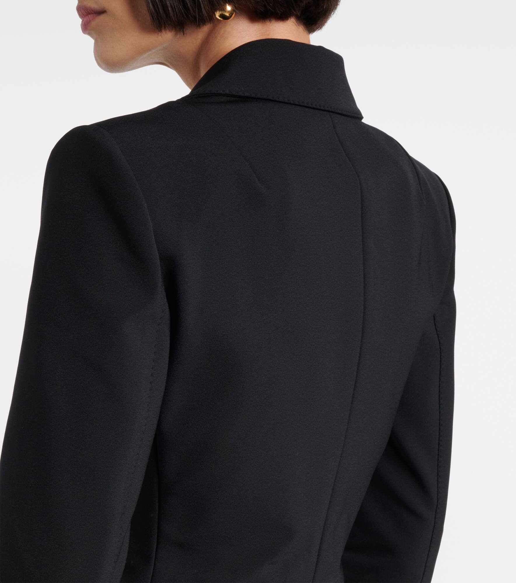 Cropped blazer - 5