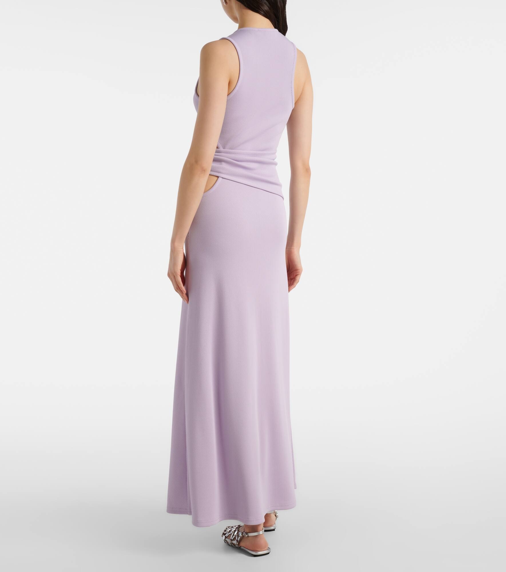 Embellished cutout maxi dress - 3