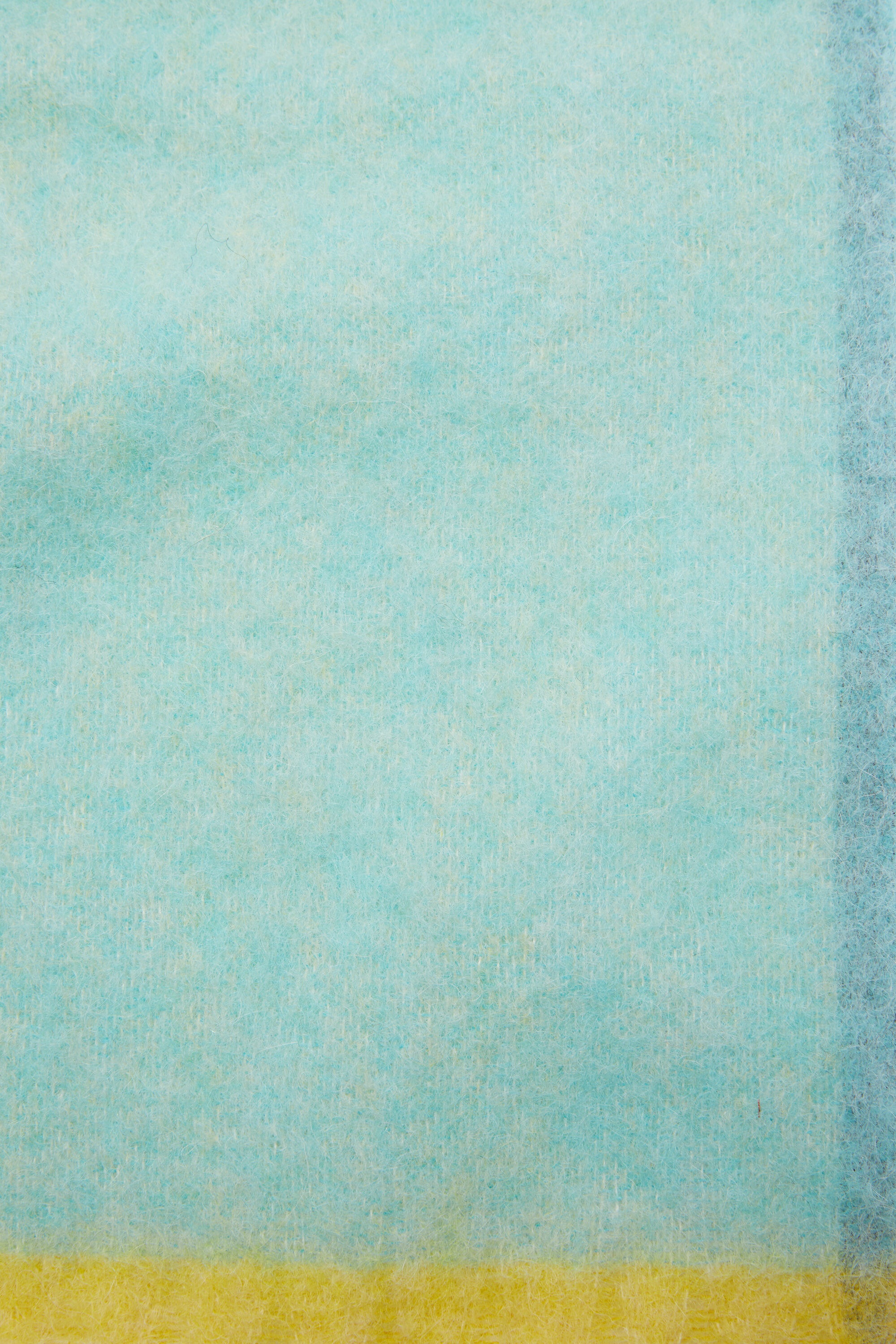 Wool mohair scarf - Narrow - Light blue - 5