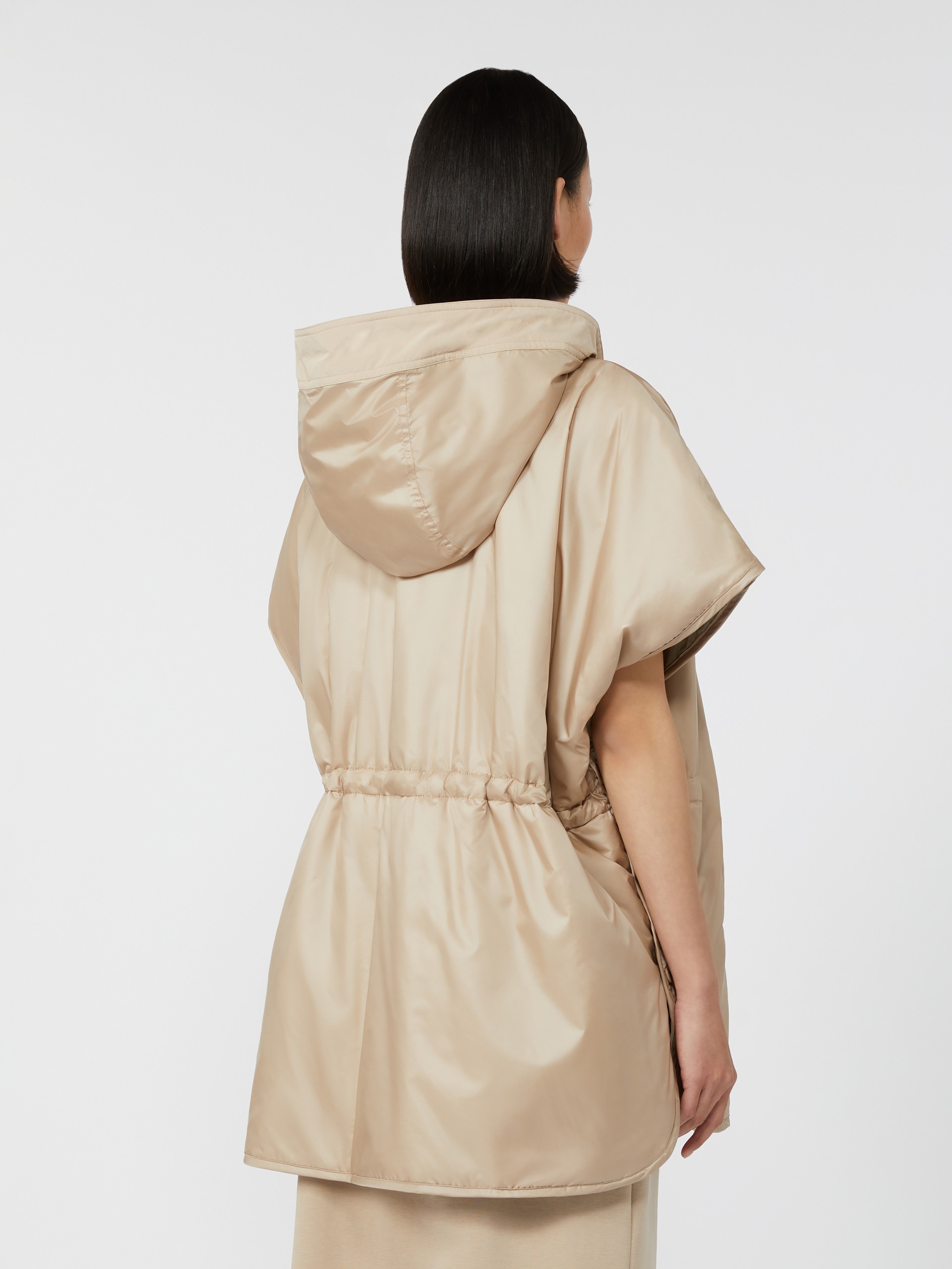 RIVA Reversible water-repellent canvas cape - 4