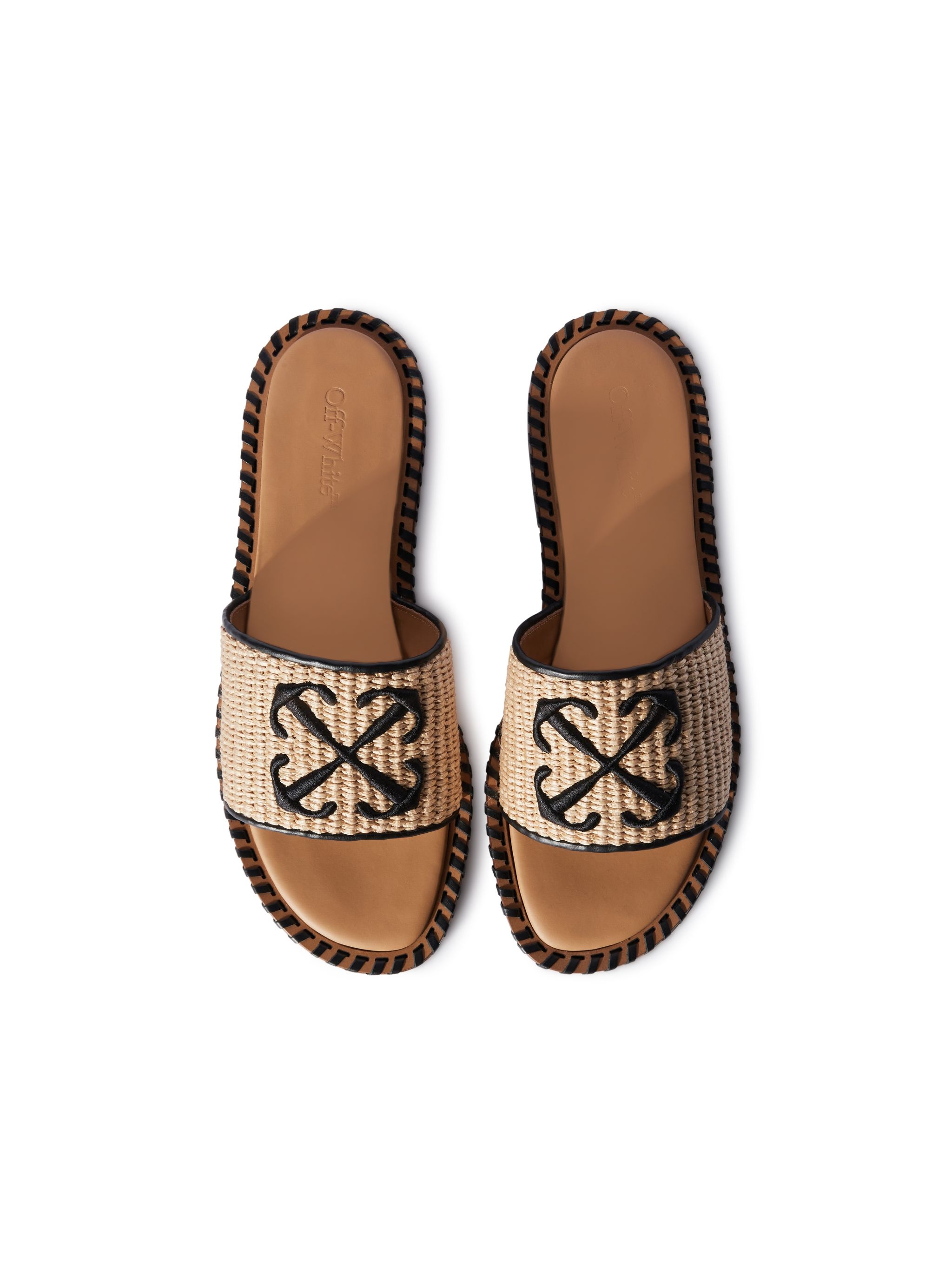 Twist Raffia Arrow Slides - 3