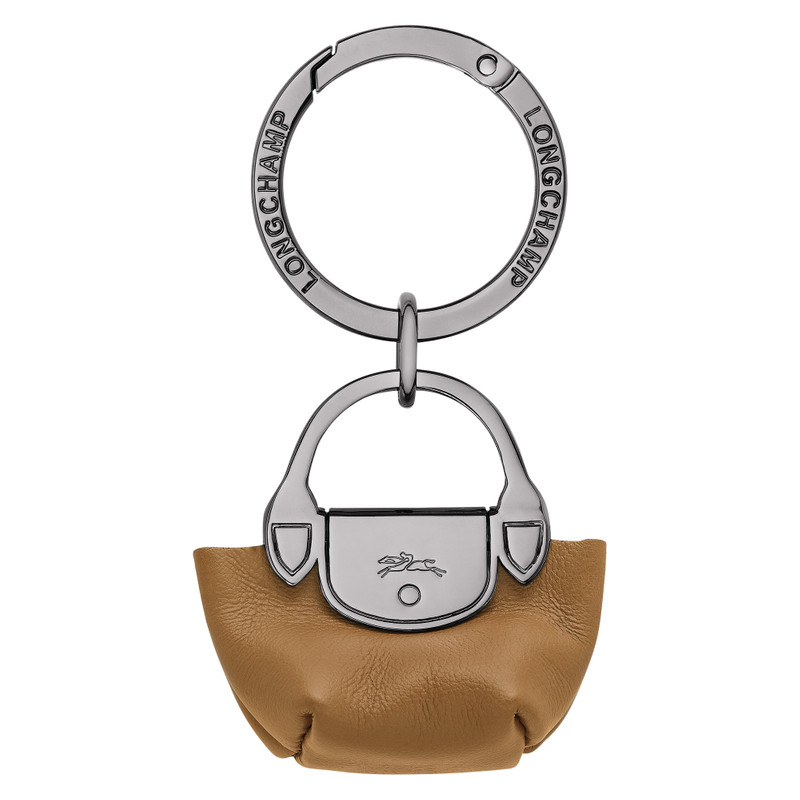 Le Pliage Xtra Key ring Tobacco - Leather 1