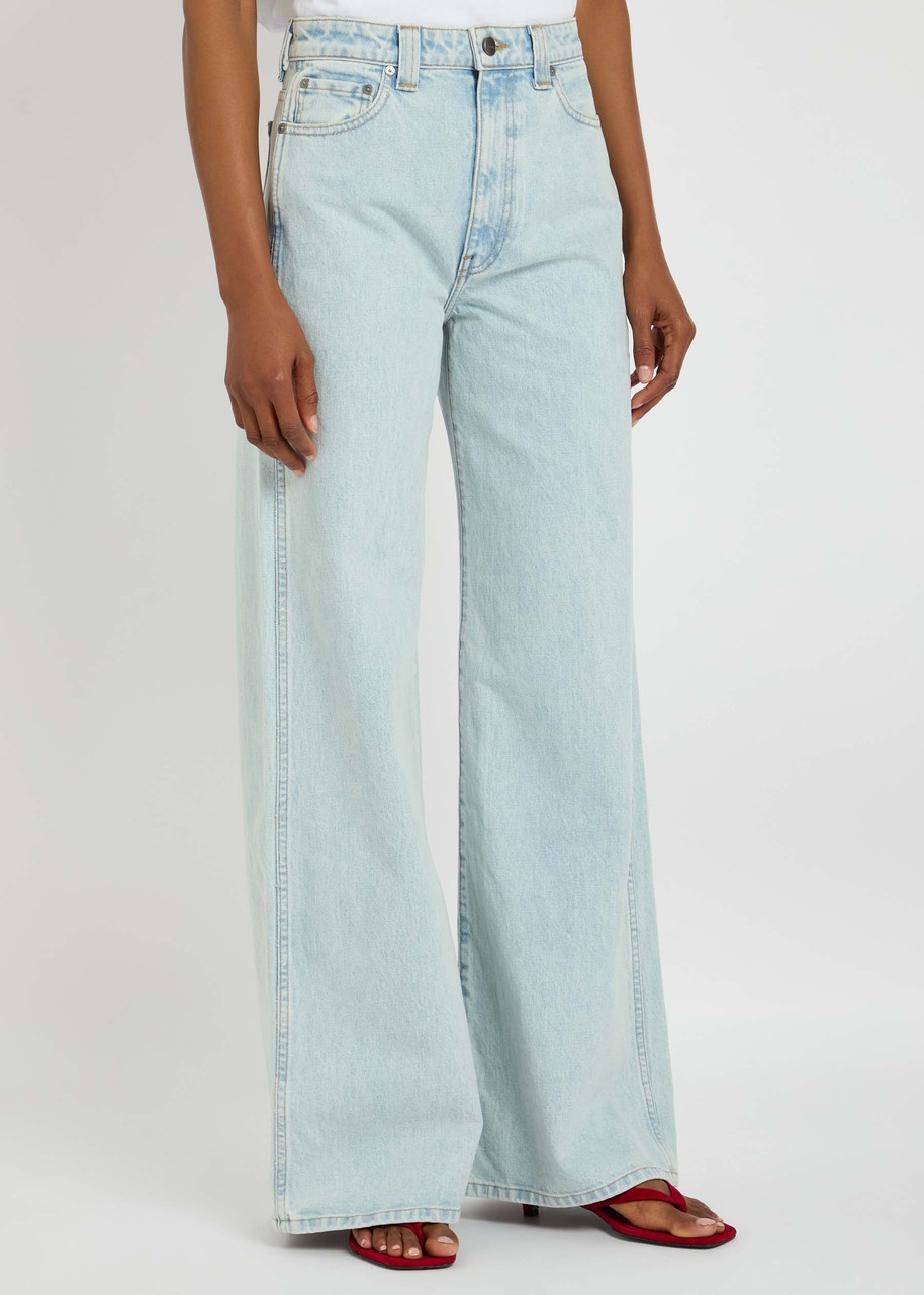 Khaite Dane Wide-leg Jeans - 2