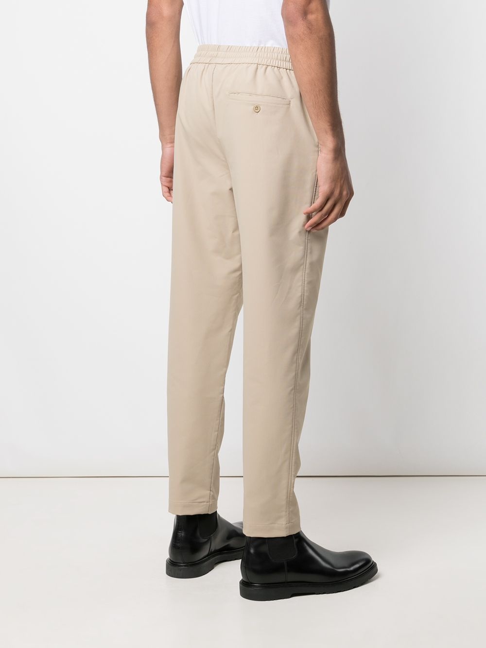 Kickin It drawstring straight-leg trousers - 4