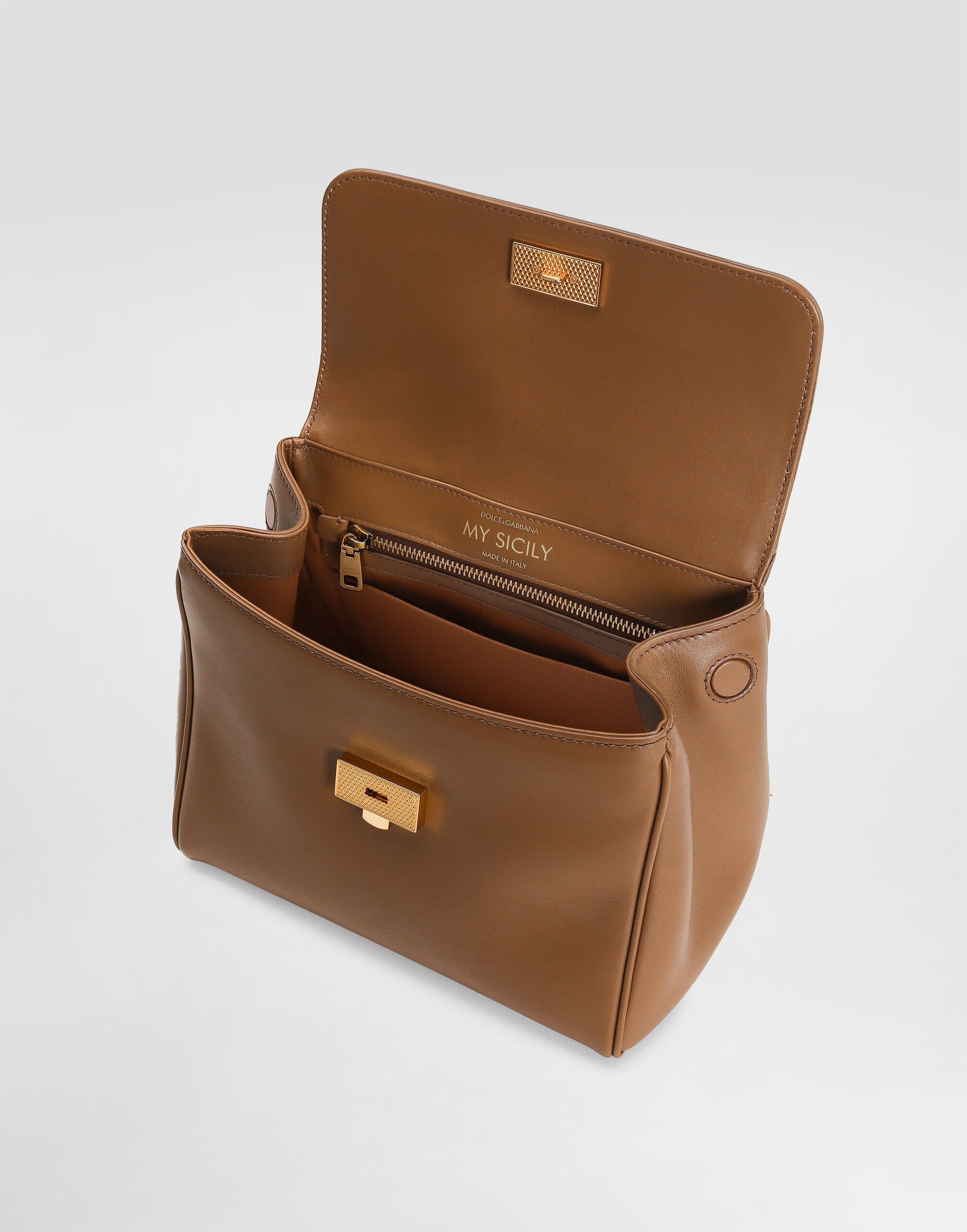 My Sicily plongé calfskin bag - 6