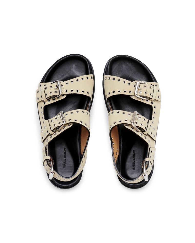 OPHIE PLATFORM BUCKLE SANDALS - 5