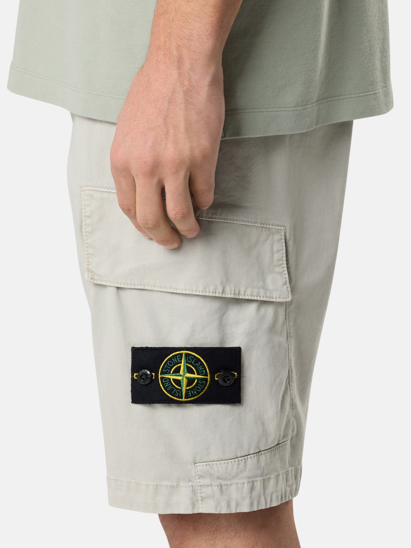 L100018 ORGANIC COTTON STRETCH BROKEN TWILL 'OLD' EFFECT 3