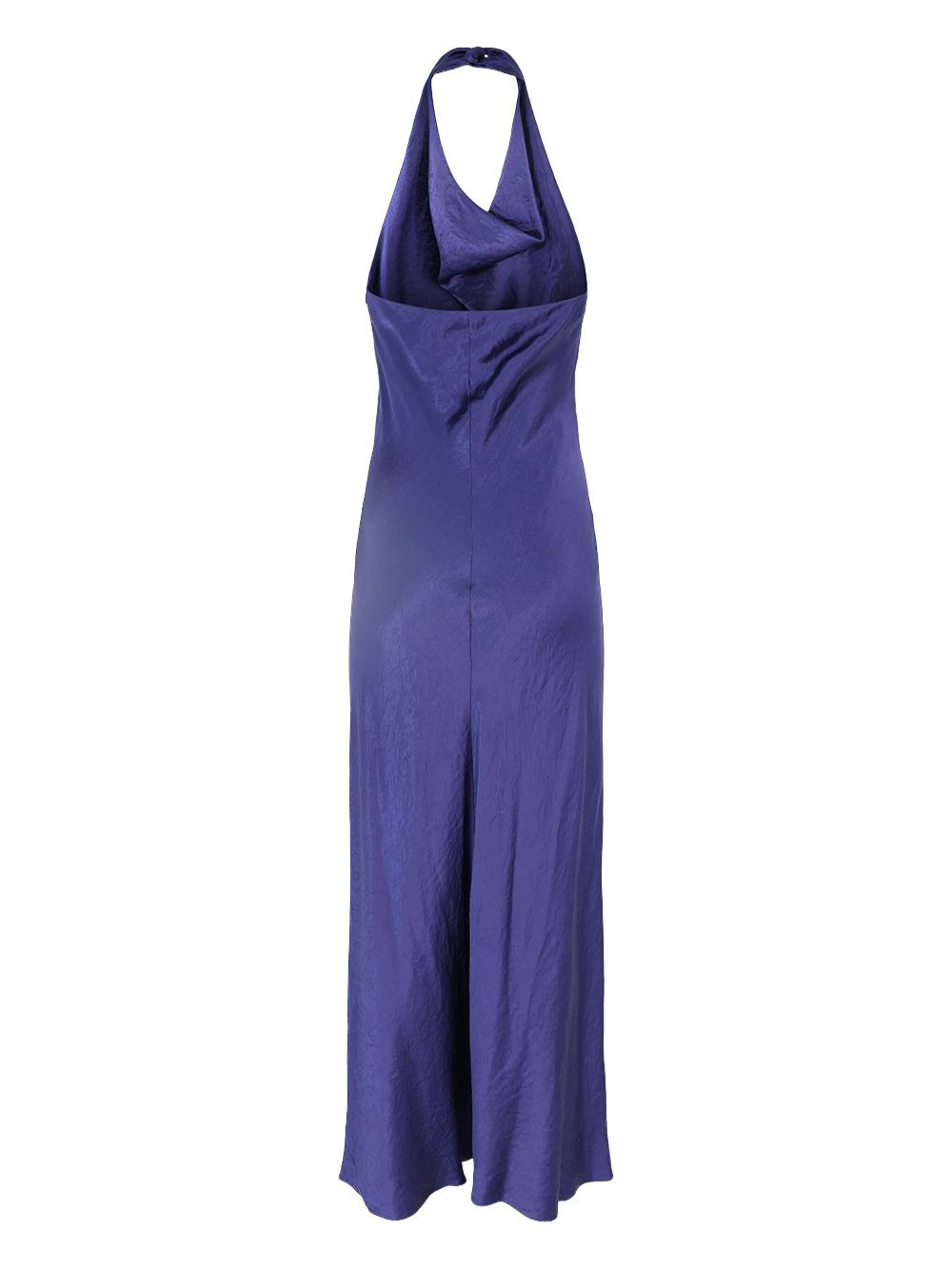 cowl-neck halter dress - 2