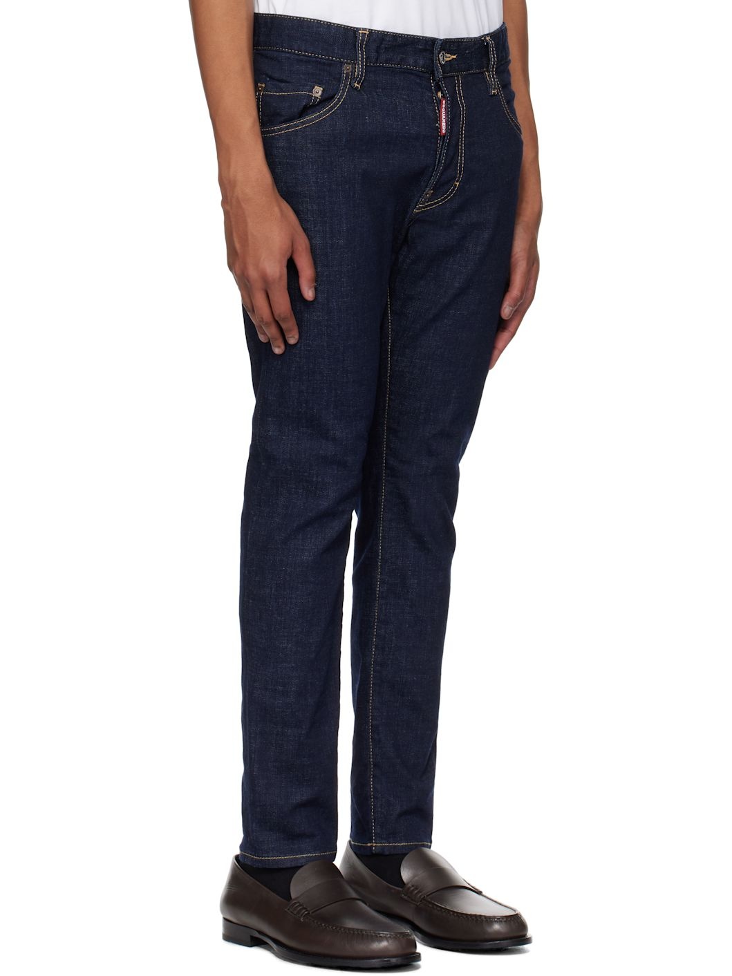 Navy Skater Jeans - 2