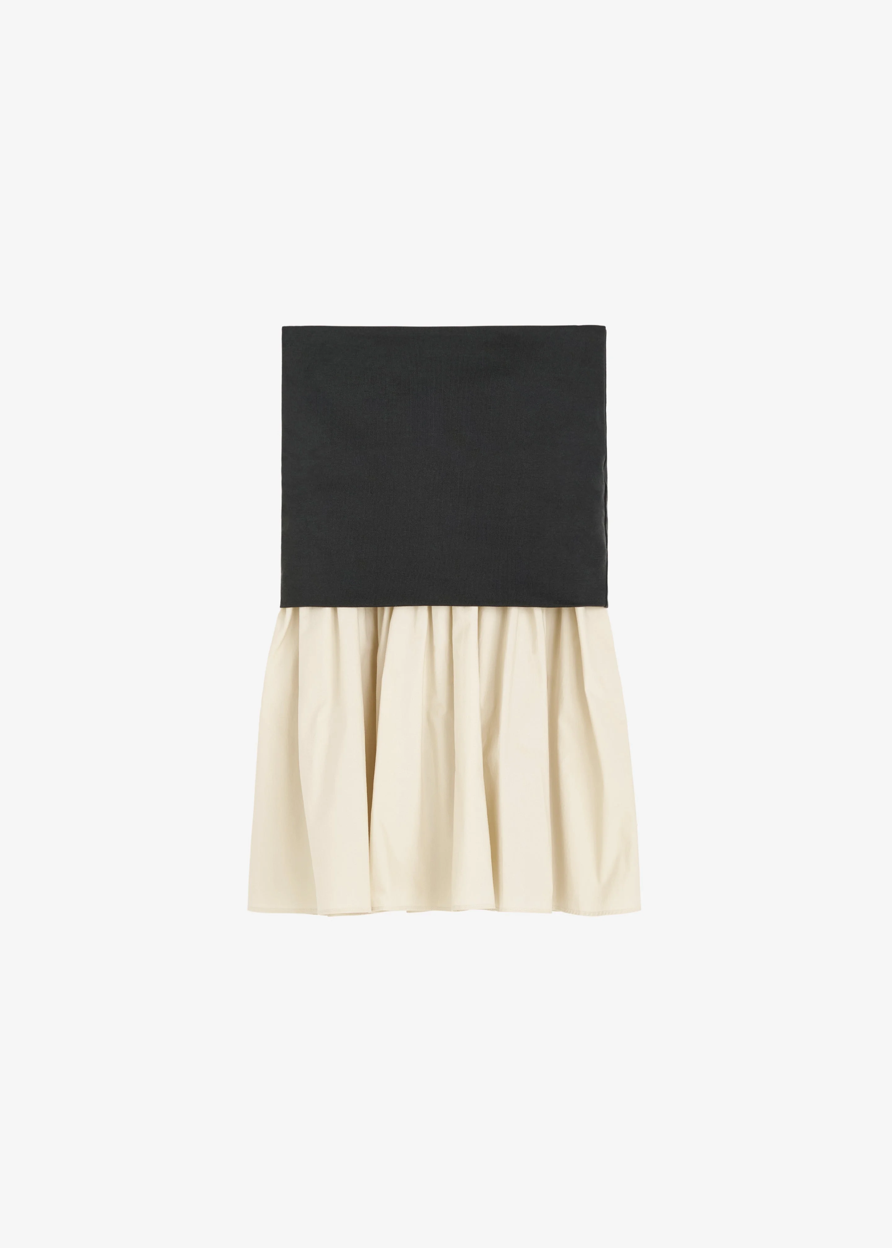 By Malene Birger Marcia Cotton Mini Dress - Oyster Gray - 1