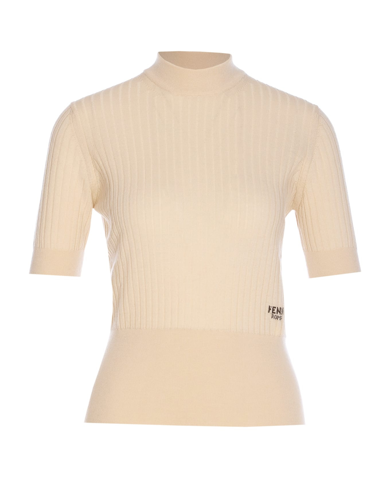 Fendi Roma Short Sleeves Sweater - 1