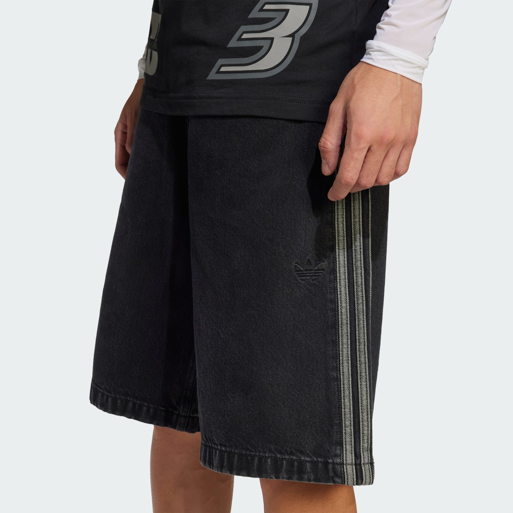 Adicolor Denim Firebird Shorts - 5