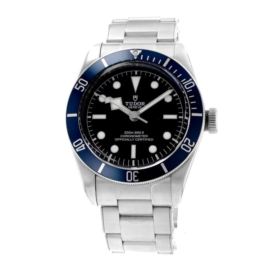 Pre-owned Tudor Black Bay Automatic Chronometer Black Dial Men's Watch 79230B - 4