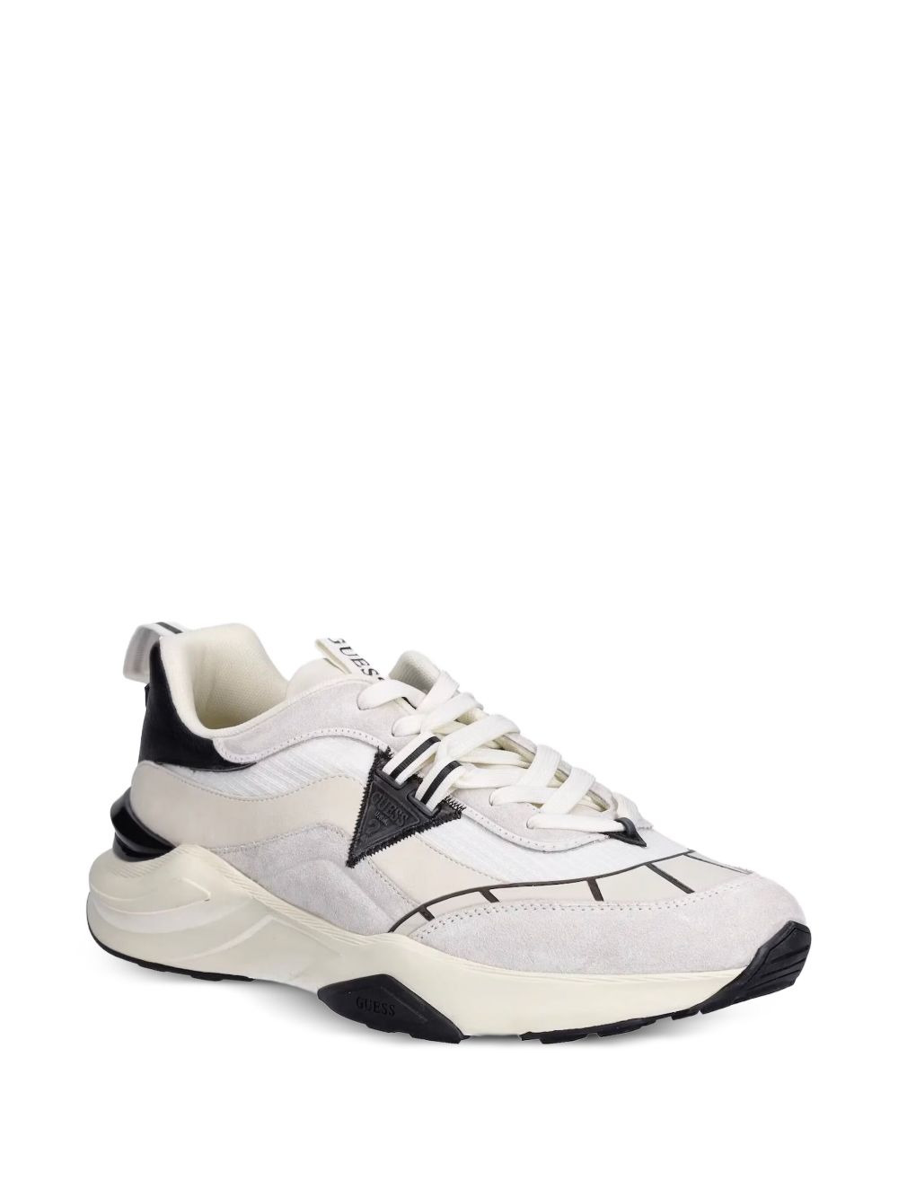 Valencia suede-panel sneakers - 2