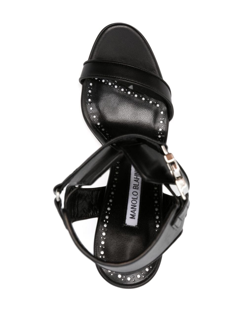 Pollux 105mm leather sandals - 4