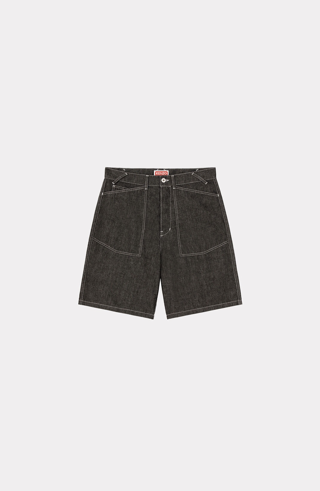 Loose-fit SAILOR denim shorts - 1