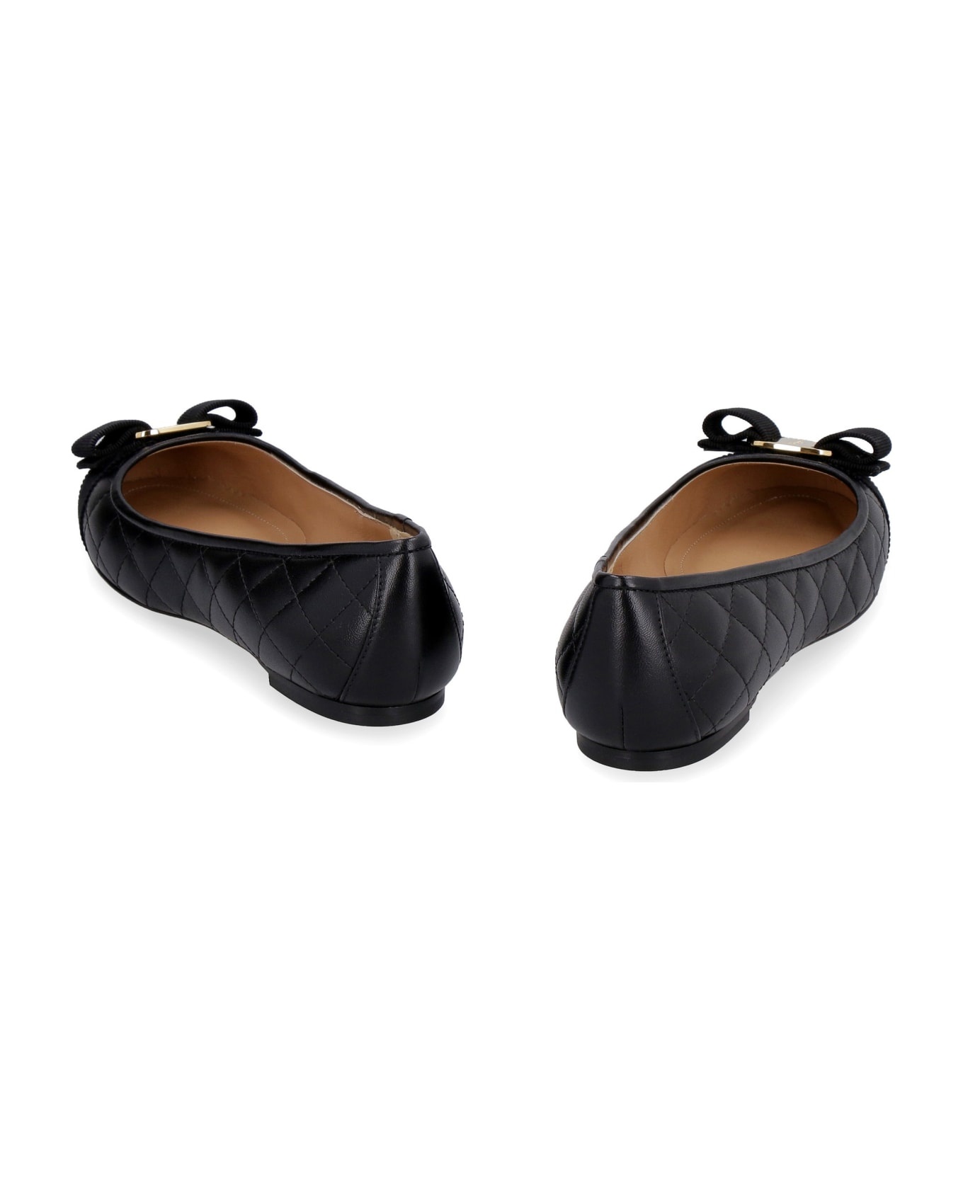 Salvatore Ferragamo Varina Quilted Leather Ballet Flats - 4